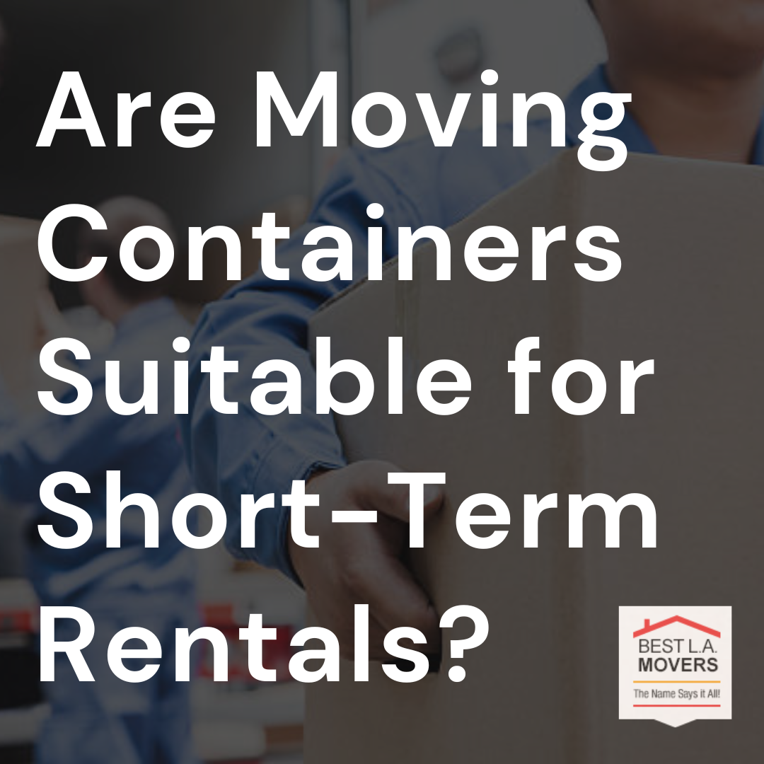 Are Moving Containers Suitable for Short-Term Rentals